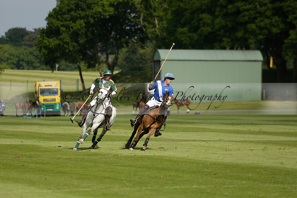 Maiz Dulce v Ghost Chilli in the Easebourne Cup final Polo match 2013.06.09