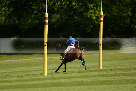Maiz Dulce v Ghost Chilli in the Easebourne Cup final Polo match 2013.06.09