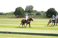Ghost Chilli (blue) v Team Tonic (red) in a Lodsworth Cup Polo match on Ambersham 3 at Cowdray Park Polo Club on Friday 30 August 2013. 2013.08.30 www.polopictures.co.uk