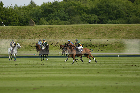 Maiz Dulce v Ghost Chilli in the Easebourne Cup final Polo match 2013.06.09