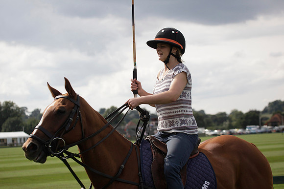 Montana v Maiz Dulce in the Uber 12 goal Final polo match played on Lawns 1 at Cowdray Park Polo Club on Sunday 26 August 2012