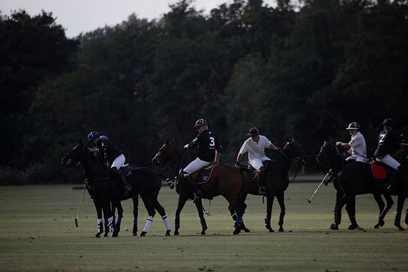 Summit v Combe Place in a West Sussex Cup polo match played on River at Cowdray Park Polo Club on Tuesday 21 August 2012