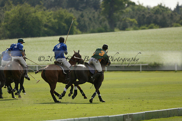 Maiz Dulce v Ghost Chilli in the Easebourne Cup final Polo match 2013.06.09