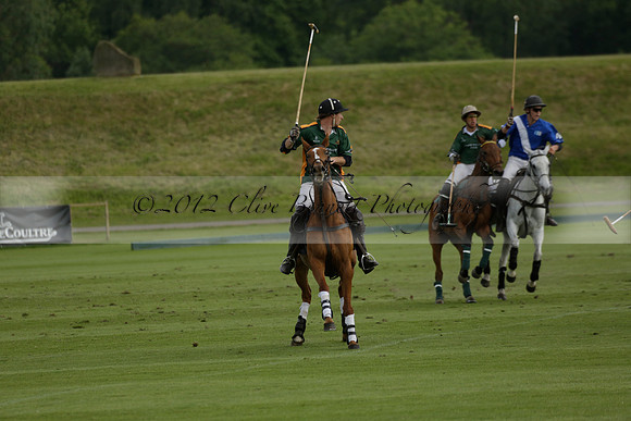 Maiz Dulce v Ghost Chilli in the Easebourne Cup final Polo match 2013.06.09