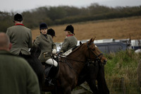Devon & Somerset Staghounds meet at Larkbarrow Corner. North Devon. 2013.10.18 www.polopictures.co.uk