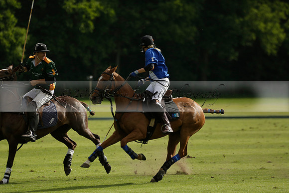 Maiz Dulce v Ghost Chilli in the Easebourne Cup final Polo match 2013.06.09