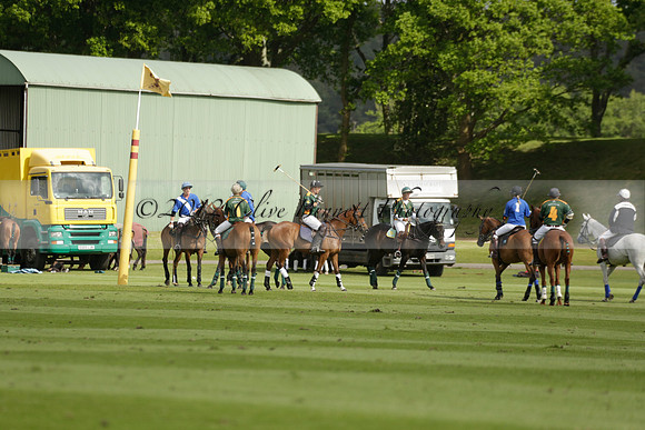 Maiz Dulce v Ghost Chilli in the Easebourne Cup final Polo match 2013.06.09