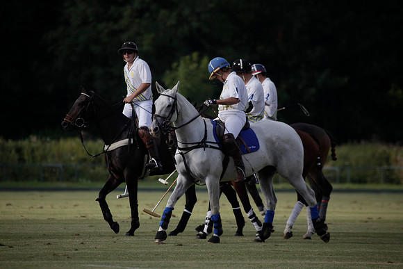 Summit v Combe Place in a West Sussex Cup polo match played on River at Cowdray Park Polo Club on Tuesday 21 August 2012