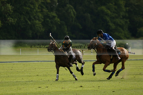 Maiz Dulce v Ghost Chilli in the Easebourne Cup final Polo match 2013.06.09