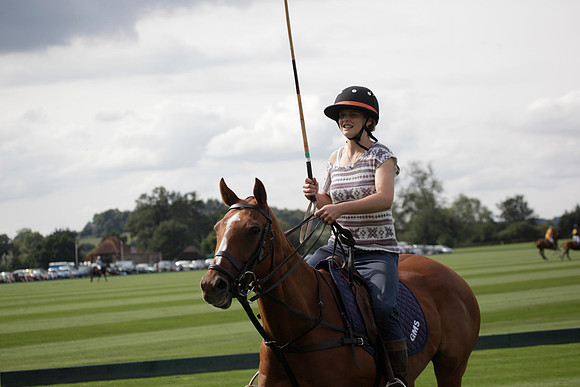 Montana v Maiz Dulce in the Uber 12 goal Final polo match played on Lawns 1 at Cowdray Park Polo Club on Sunday 26 August 2012
