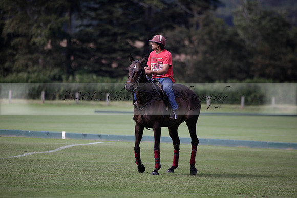 Maiz Dulce v Combe in a Brecknock Cup polo match played on Ambersham 2 at Cowdray Park Polo Club on Friday 17 August 2012