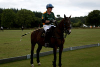 The Blue Jackets Cup polo match played between Maize Dulce (green) vs Home Farm (white) At the New Forest Polo Club on Sunday 18 August 2013