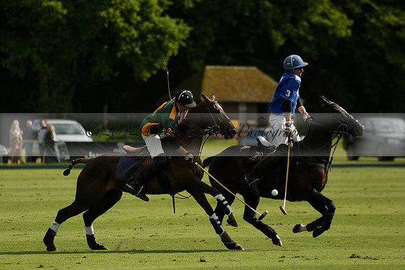 Maiz Dulce v Ghost Chilli in the Easebourne Cup final Polo match 2013.06.09