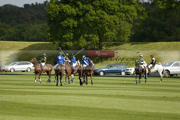 Maiz Dulce v Ghost Chilli in the Easebourne Cup final Polo match 2013.06.09