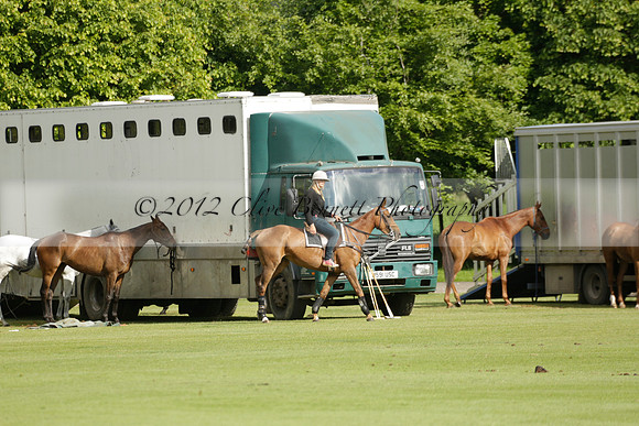 Maiz Dulce v Ghost Chilli in the Easebourne Cup final Polo match 2013.06.09