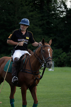 Montana v Maiz Dulce in the Uber 12 goal Final polo match played on Lawns 1 at Cowdray Park Polo Club on Sunday 26 August 2012