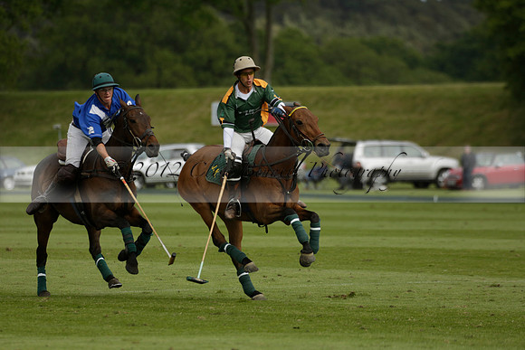 Maiz Dulce v Ghost Chilli in the Easebourne Cup final Polo match 2013.06.09