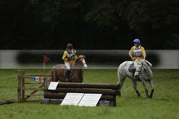 Chiddingfold, Leconfield and Cowdray Hunt, Hunter Trials at Iping on Sunday 20 October 2013. 2013.10.20 www.polopictures.co.uk