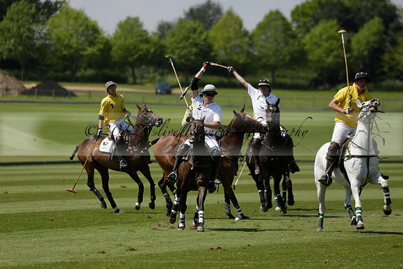 Maiz Dulce v Pluma Negra in a Jubilee 6 Goal Polo match 2013.05.27