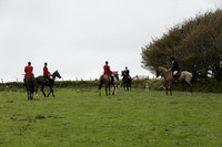 Devon & Somerset Staghounds meet at Larkbarrow Corner. North Devon. 2013.10.18 www.polopictures.co.uk