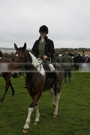 Devon & Somerset Staghounds meet at Larkbarrow Corner. North Devon. 2013.10.18 www.polopictures.co.uk