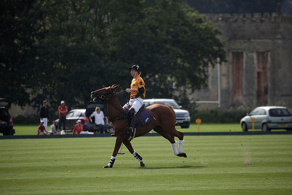 Montana v Maiz Dulce in the Uber 12 goal Final polo match played on Lawns 1 at Cowdray Park Polo Club on Sunday 26 August 2012