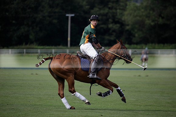 Maiz Dulce v Combe in a Brecknock Cup polo match played on Ambersham 2 at Cowdray Park Polo Club on Friday 17 August 2012