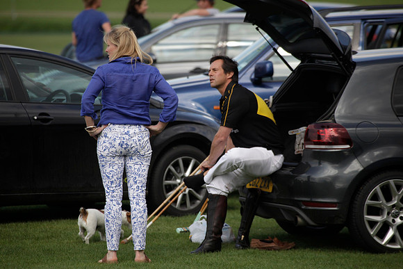 Montana v Maiz Dulce in the Uber 12 goal Final polo match played on Lawns 1 at Cowdray Park Polo Club on Sunday 26 August 2012