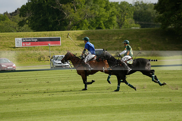 Maiz Dulce v Ghost Chilli in the Easebourne Cup final Polo match 2013.06.09