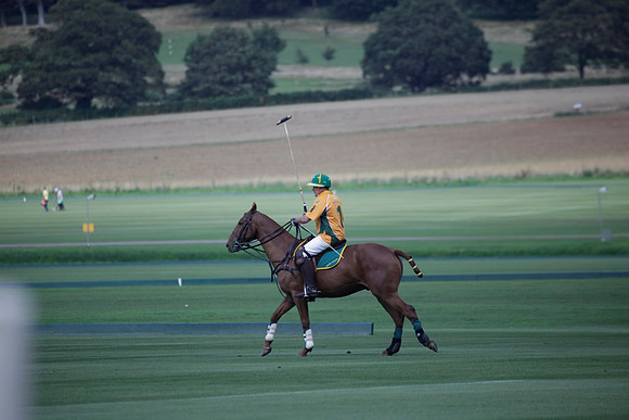 Montana v Maiz Dulce in the Uber 12 goal Final polo match played on Lawns 1 at Cowdray Park Polo Club on Sunday 26 August 2012