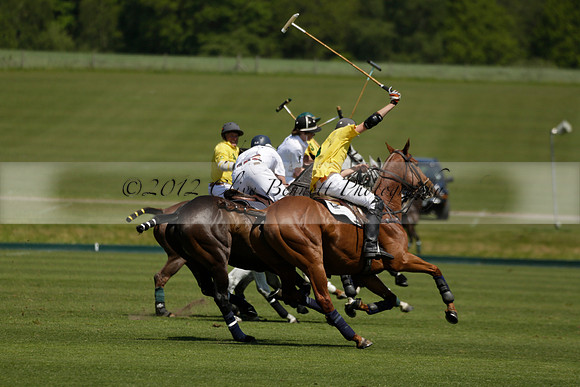 Maiz Dulce v Pluma Negra in a Jubilee 6 Goal Polo match 2013.05.27