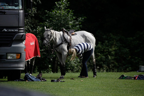 Montana v Maiz Dulce in the Uber 12 goal Final polo match played on Lawns 1 at Cowdray Park Polo Club on Sunday 26 August 2012