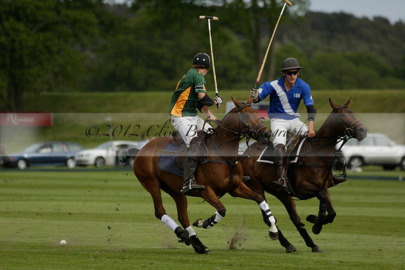 Maiz Dulce v Ghost Chilli in the Easebourne Cup final Polo match 2013.06.09