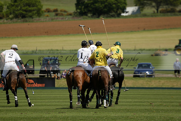 Maiz Dulce v Pluma Negra in a Jubilee 6 Goal Polo match 2013.05.27