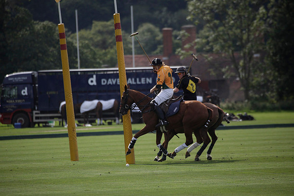 Montana v Maiz Dulce in the Uber 12 goal Final polo match played on Lawns 1 at Cowdray Park Polo Club on Sunday 26 August 2012