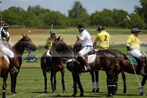 Maiz Dulce v Pluma Negra in a Jubilee 6 Goal Polo match 2013.05.27