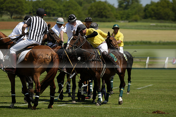 Maiz Dulce v Pluma Negra in a Jubilee 6 Goal Polo match 2013.05.27