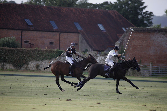 Summit v Combe Place in a West Sussex Cup polo match played on River at Cowdray Park Polo Club on Tuesday 21 August 2012