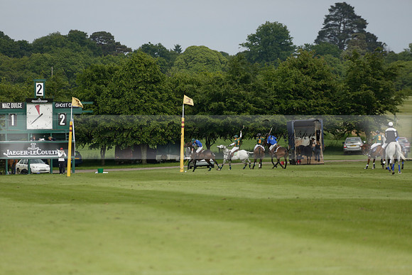 Maiz Dulce v Ghost Chilli in the Easebourne Cup final Polo match 2013.06.09