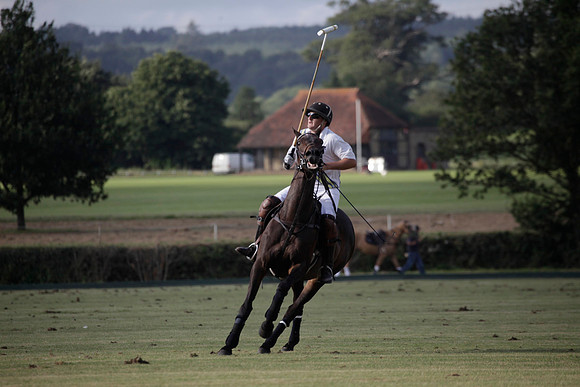 Summit v Combe Place in a West Sussex Cup polo match played on River at Cowdray Park Polo Club on Tuesday 21 August 2012