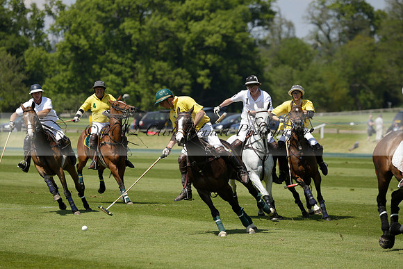 Maiz Dulce v Pluma Negra in a Jubilee 6 Goal Polo match 2013.05.27