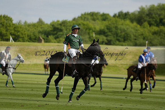 Maiz Dulce v Ghost Chilli in the Easebourne Cup final Polo match 2013.06.09