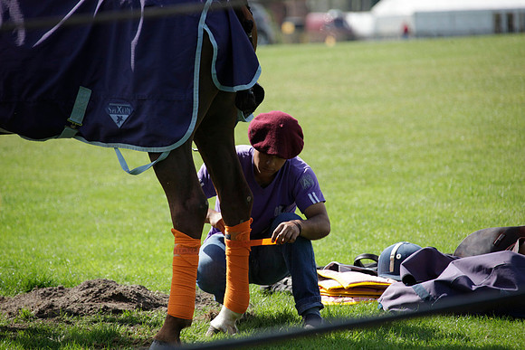 Montana v Maiz Dulce in the Uber 12 goal Final polo match played on Lawns 1 at Cowdray Park Polo Club on Sunday 26 August 2012