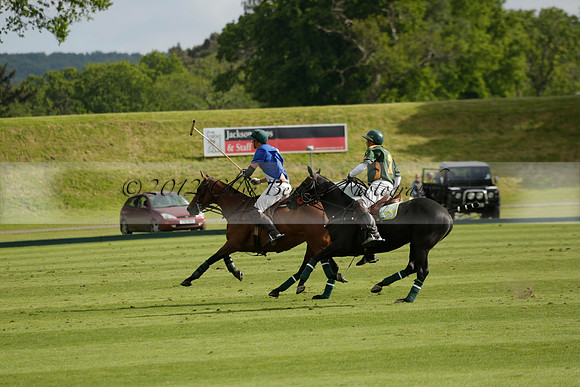 Maiz Dulce v Ghost Chilli in the Easebourne Cup final Polo match 2013.06.09