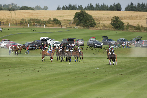 Jaeger Le Coultre (black)  v Wairakei Pastoral (white) in a Jaeger Le Coultre Holden White Cup polo match played on 29 July 2013 at Cowdray Park Polo Club on Brooksfieldwww.polopictures.co.uk