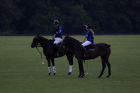 Ghost Chilli (blue) v Somerton (pale blue) in a Lodsworth 4 Goal polo match played on Sunday 25 August 2013 at Cowdray Park Polo Club on Brooksfield. 2013.10.12 www.polopictures.co.uk