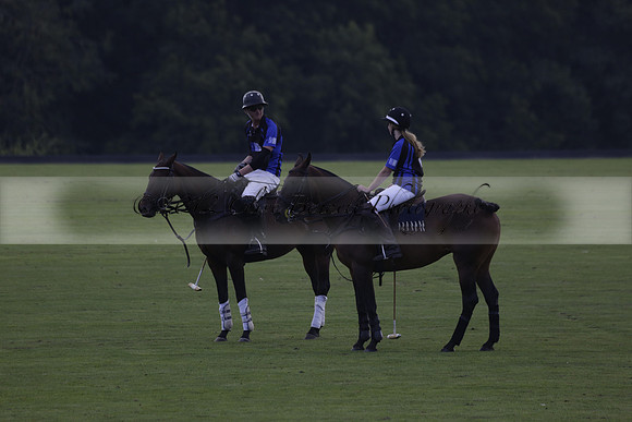 Ghost Chilli (blue) v Somerton (pale blue) in a Lodsworth 4 Goal polo match played on Sunday 25 August 2013 at Cowdray Park Polo Club on Brooksfield. 2013.10.12 www.polopictures.co.uk