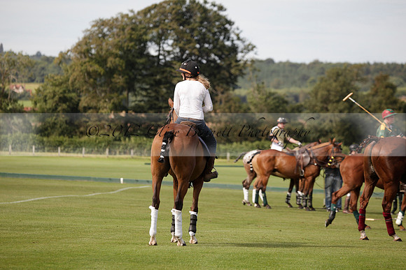 Maiz Dulce v Combe in a Brecknock Cup polo match played on Ambersham 2 at Cowdray Park Polo Club on Friday 17 August 2012