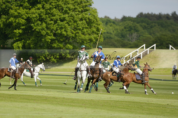 Maiz Dulce v Ghost Chilli in the Easebourne Cup final Polo match 2013.06.09