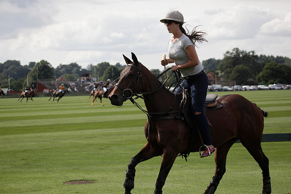 Montana v Maiz Dulce in the Uber 12 goal Final polo match played on Lawns 1 at Cowdray Park Polo Club on Sunday 26 August 2012